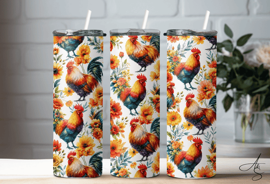 Coq & fleurs