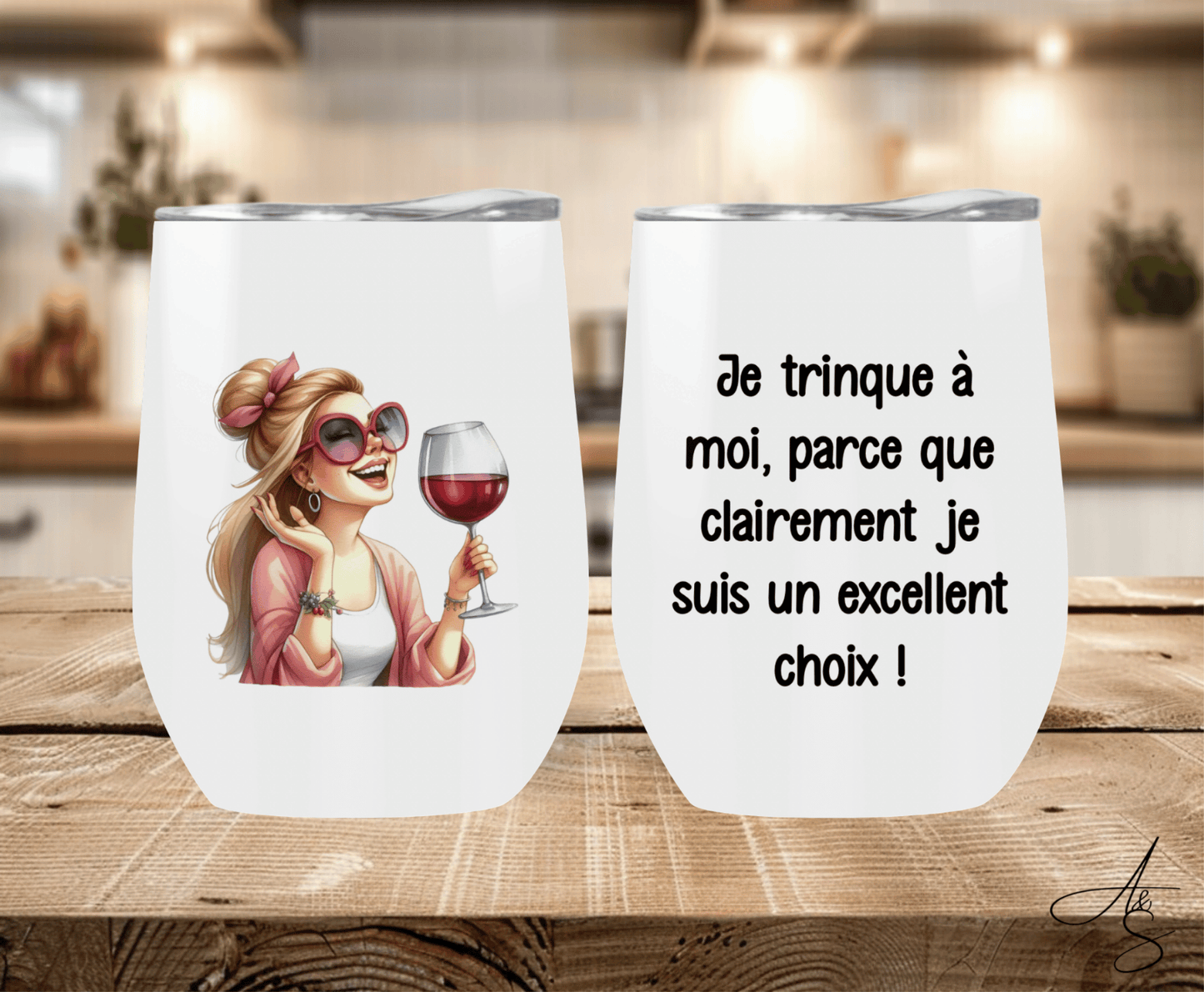 Je trinque à moi, parce que clairement je suis un excellent choix !