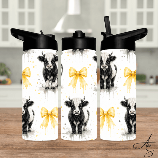 Vache & boucle jaune