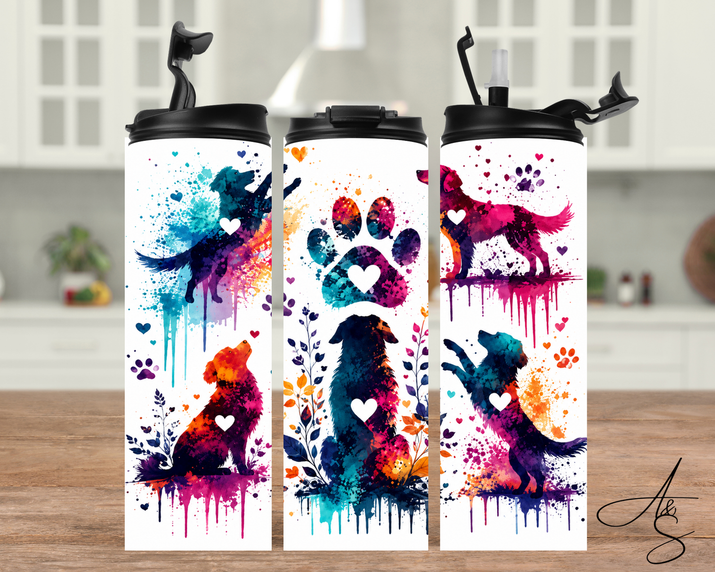 Chien aquarelle