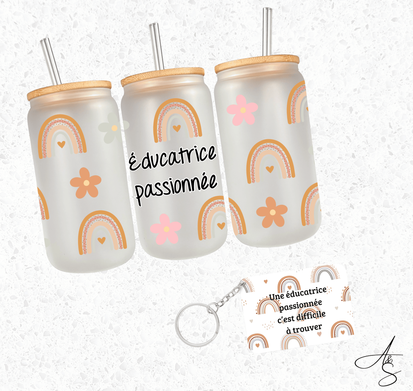 Ensemble éducatrice passionnée