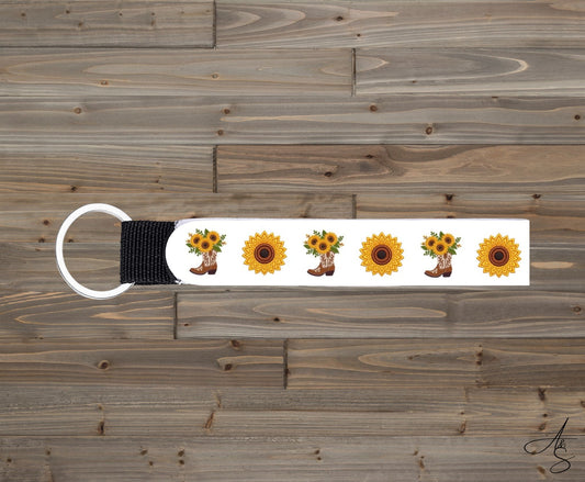 Botte de cowgirl & tournesols
