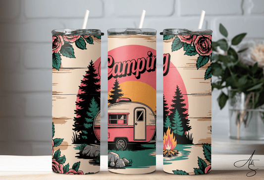 Camping bois & roses