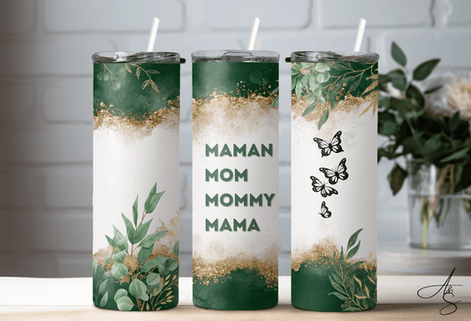 Maman vert et or