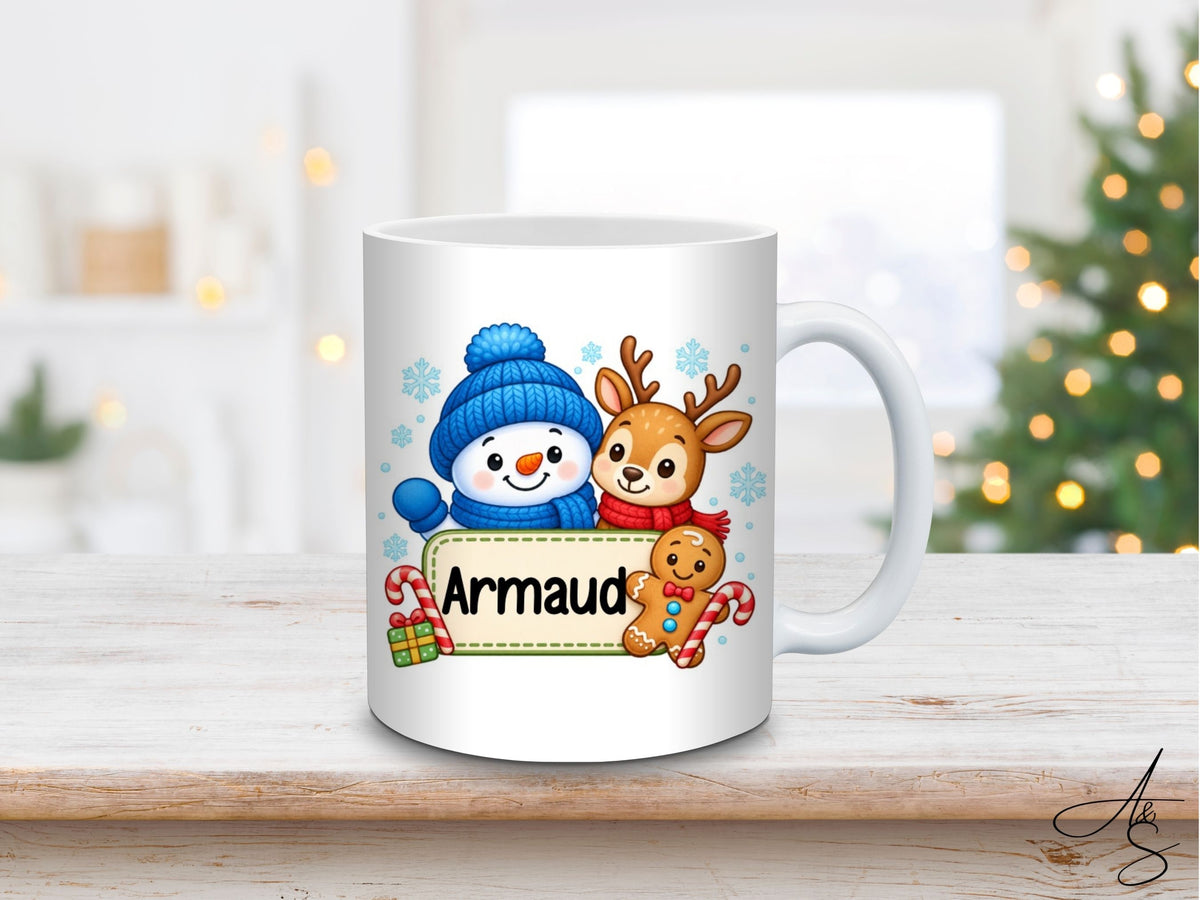 Bonhomme de neige personnalisé