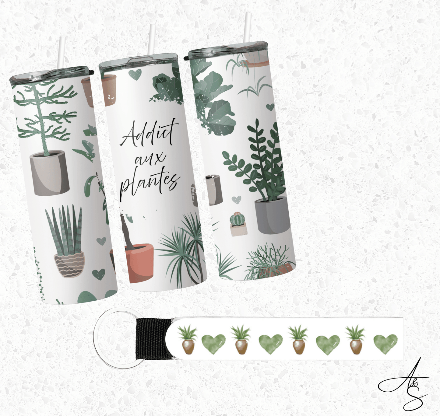 Ensemble Addict aux plantes