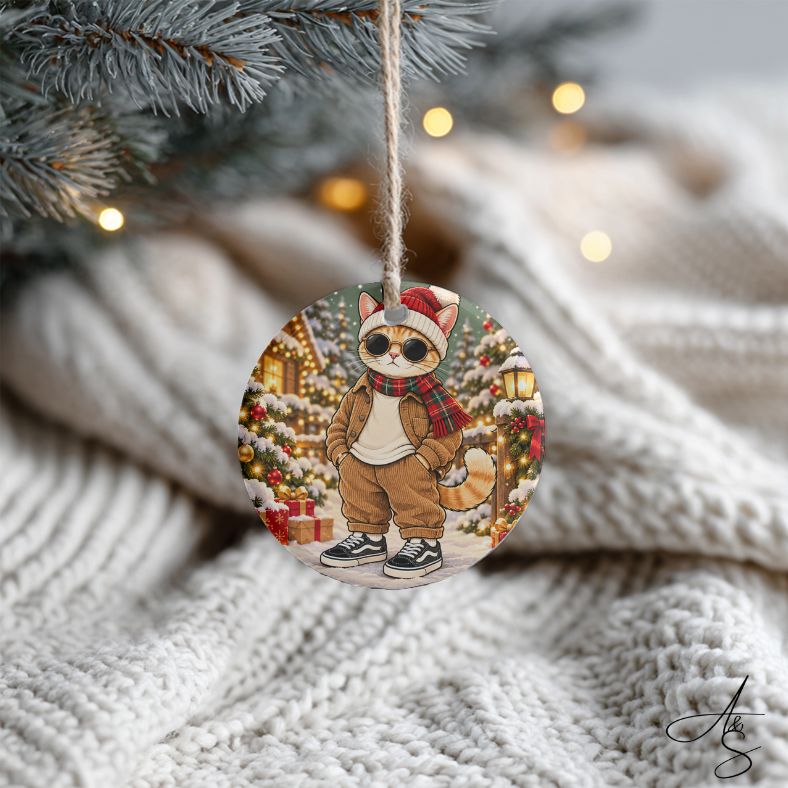 Chat de Noël