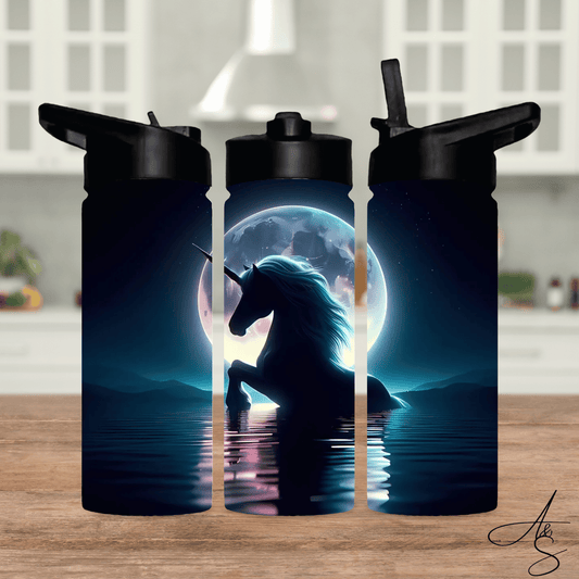 Licorne au claire de lune