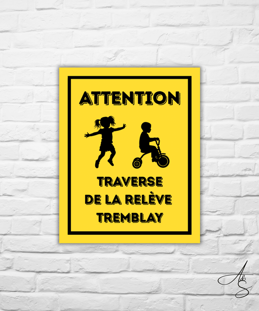 Attention traverse de la relève tremblay