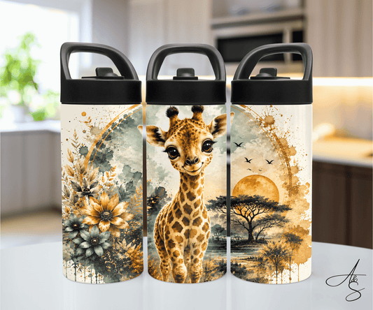 Girafe & savane