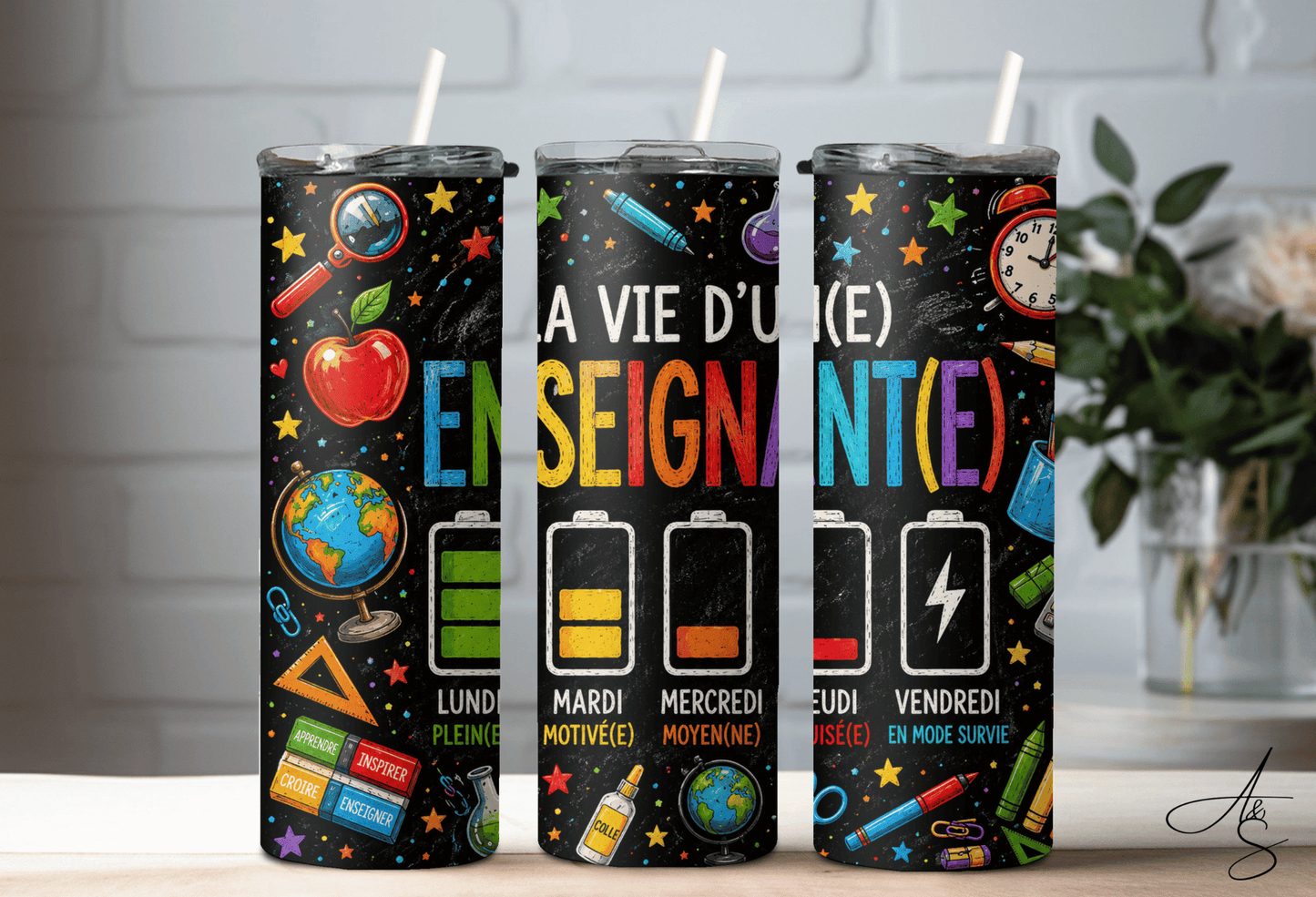 La vie d’une enseignante