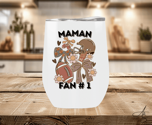 Maman fan #1 football