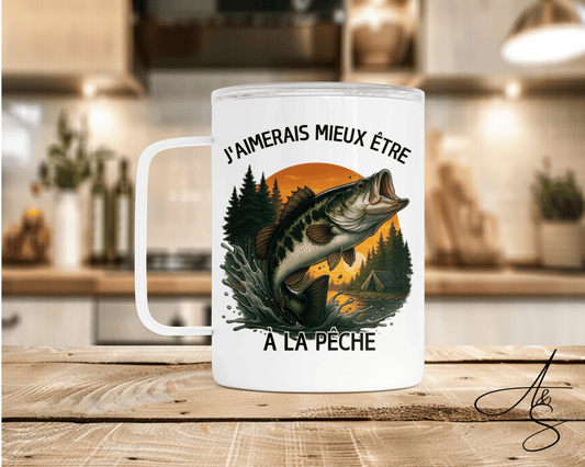 J’aimerais mieux être à la pêche