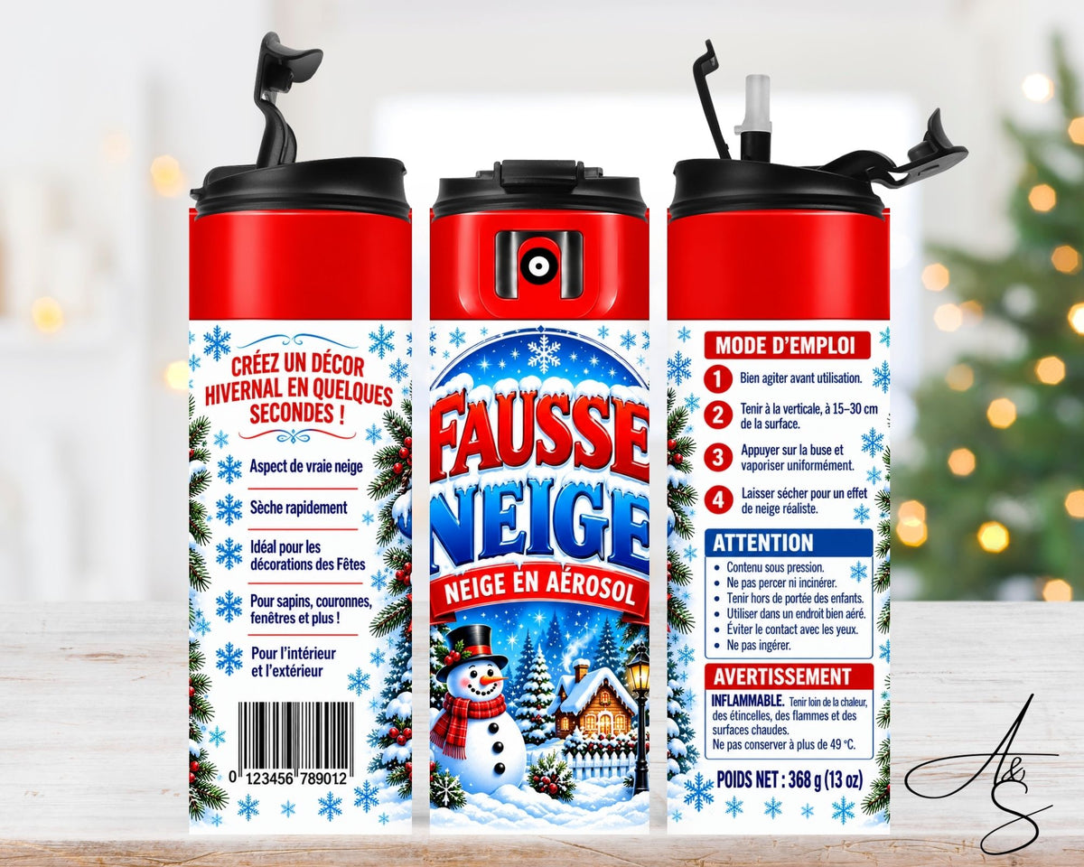 Spray fausse neige