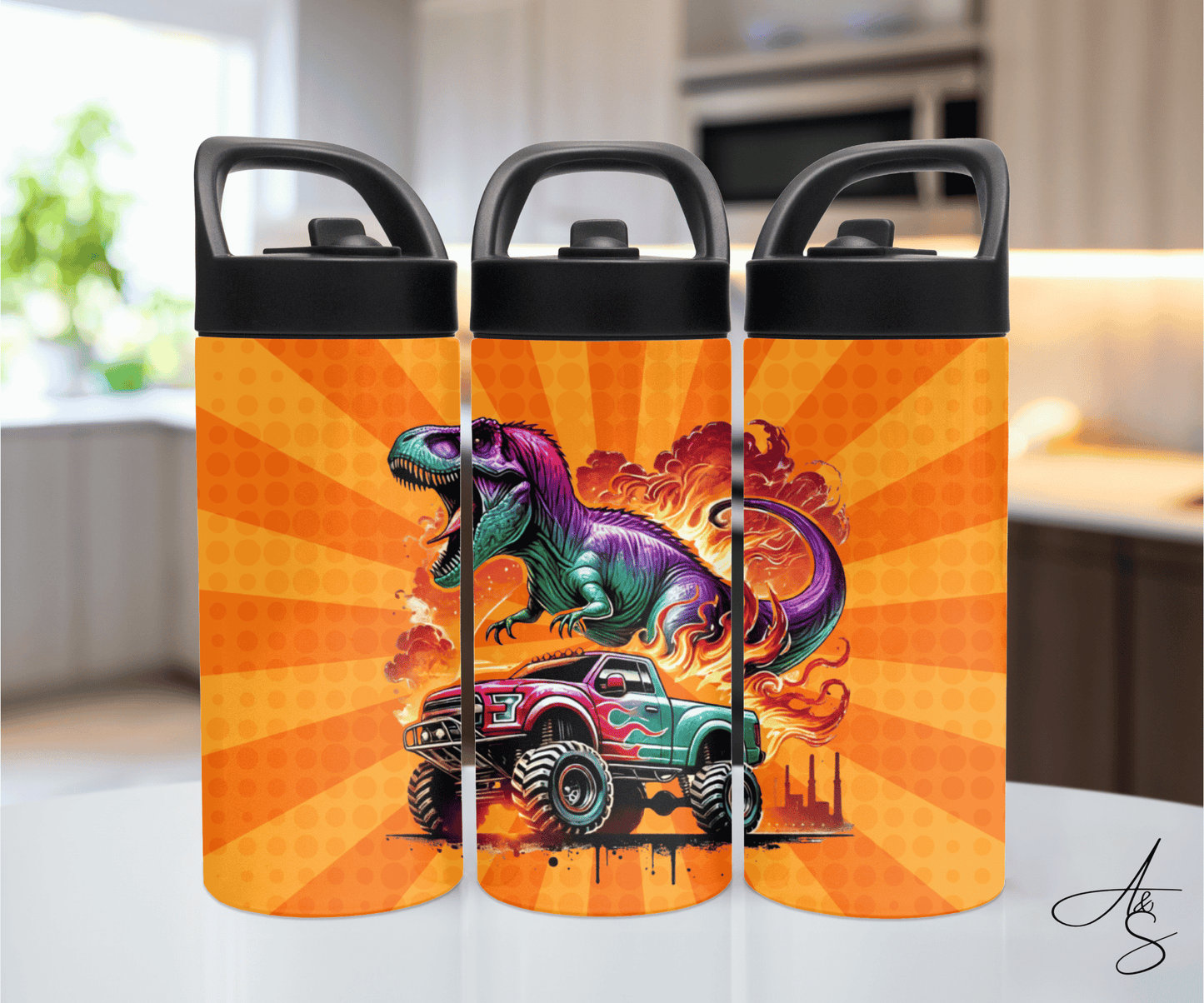 Dinosaure & camion