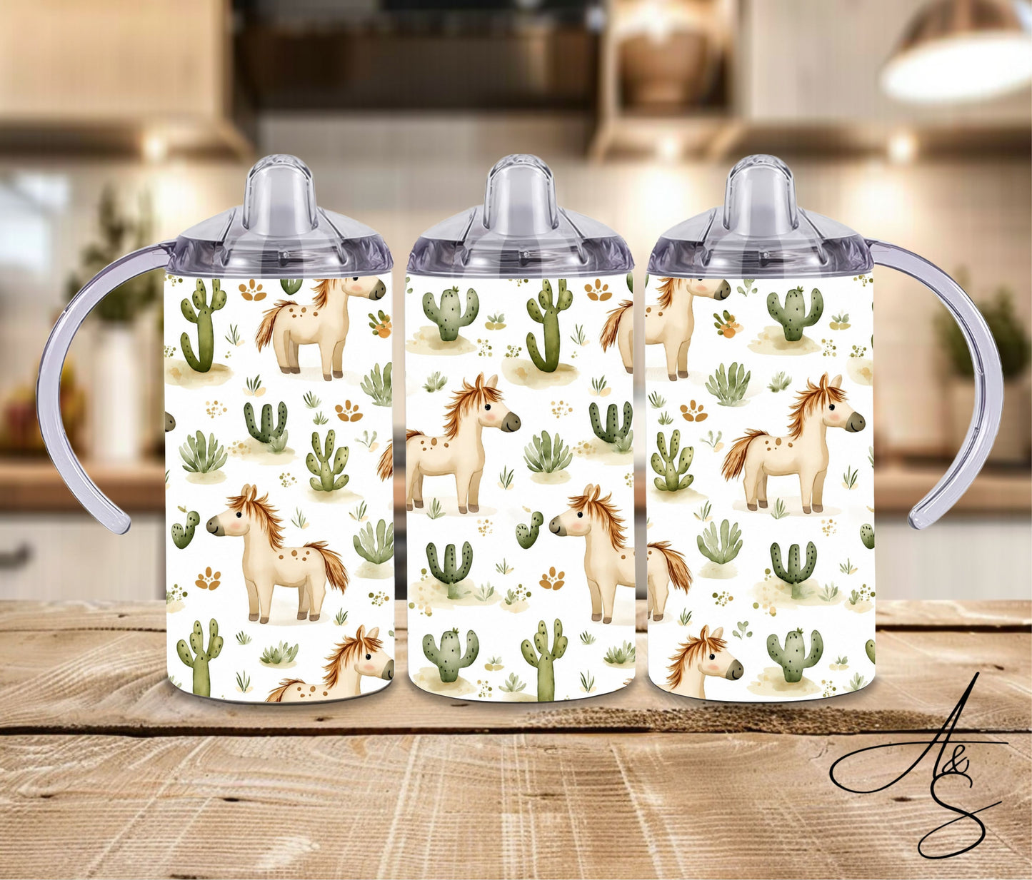 Cheval & cactus