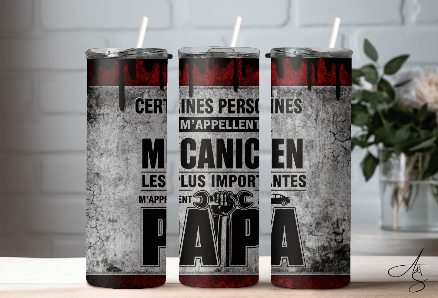 Certaine personnes m’appellent mécanicien, les plus importantes m’appellent papa