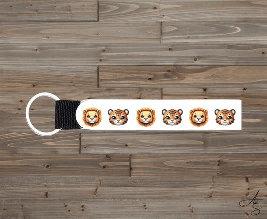 Tricot lion et tigre