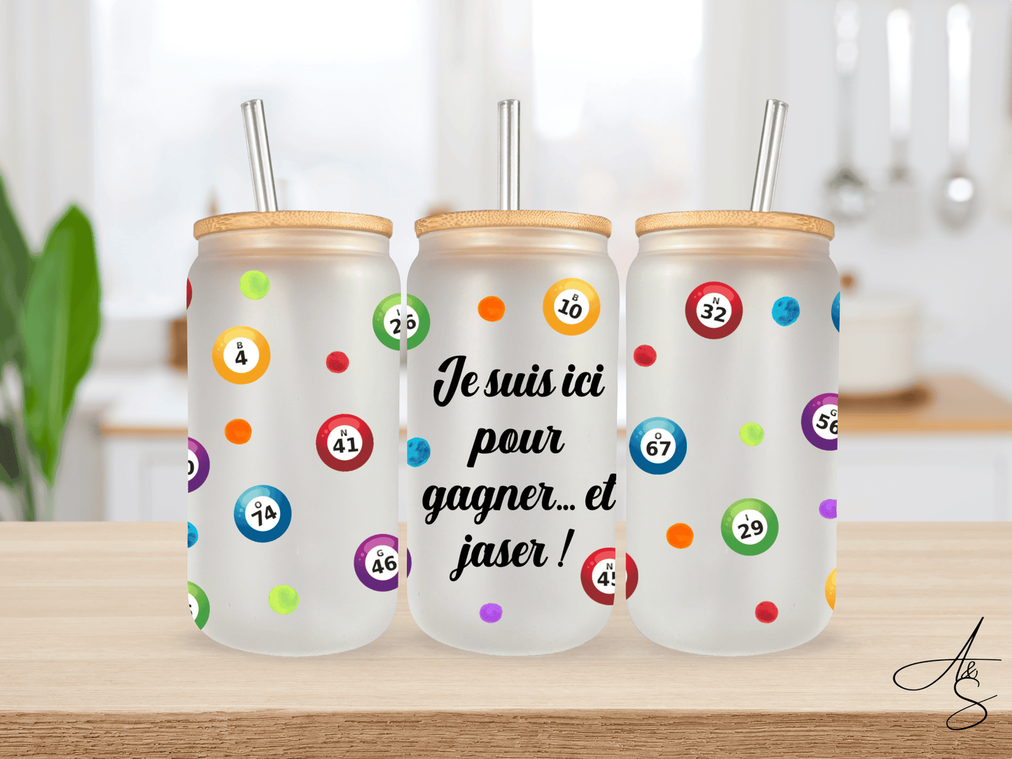 Je suis ici pour gagner… et jaser !