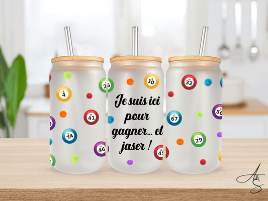 Je suis ici pour gagner… et jaser !