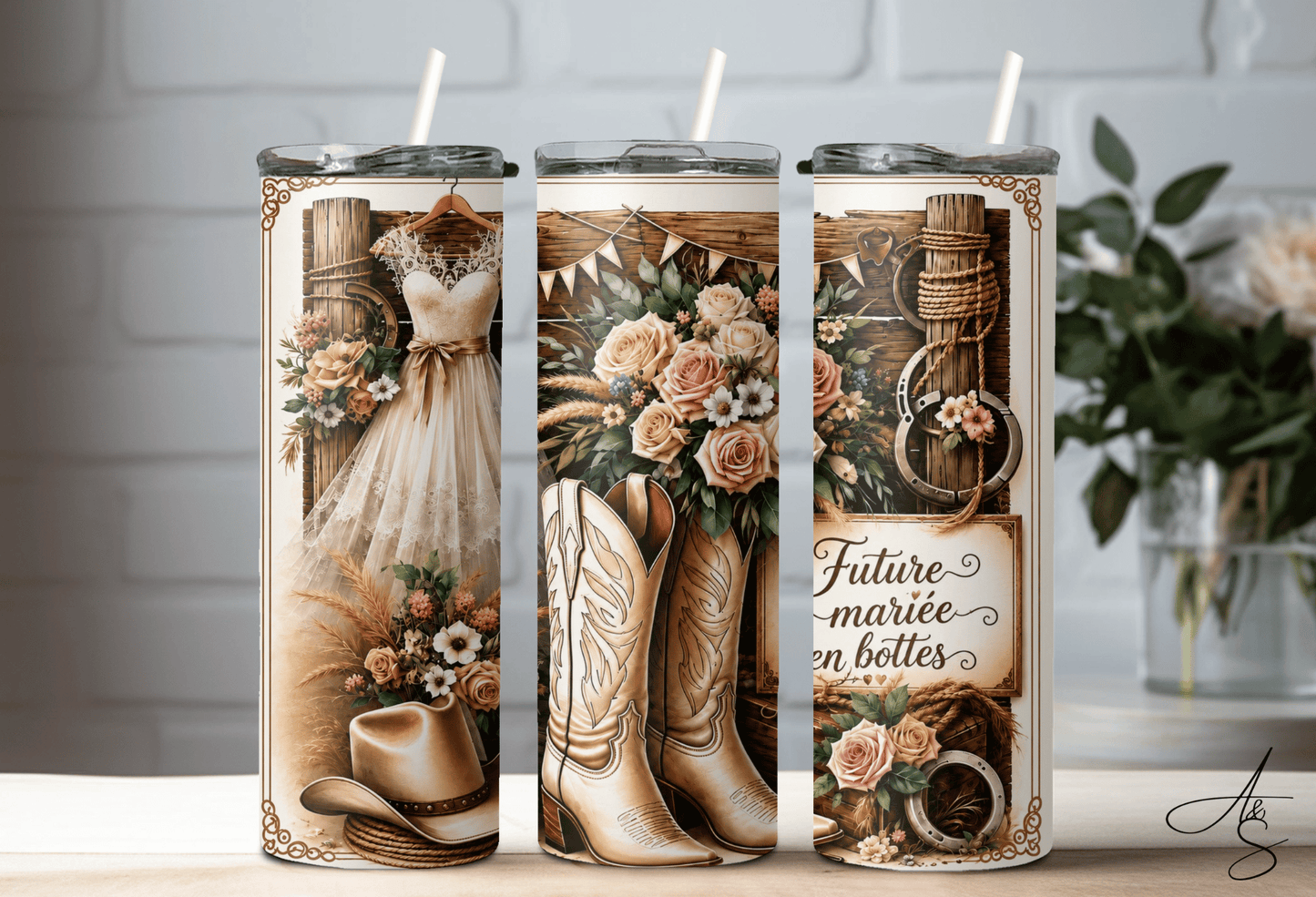 Future mariée en botte