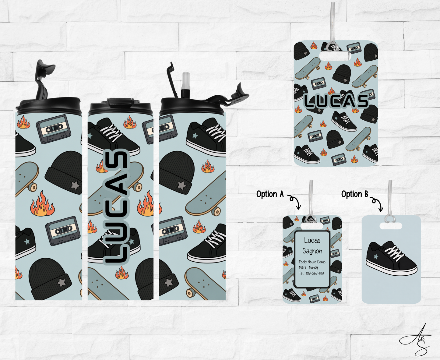 Ensemble skate