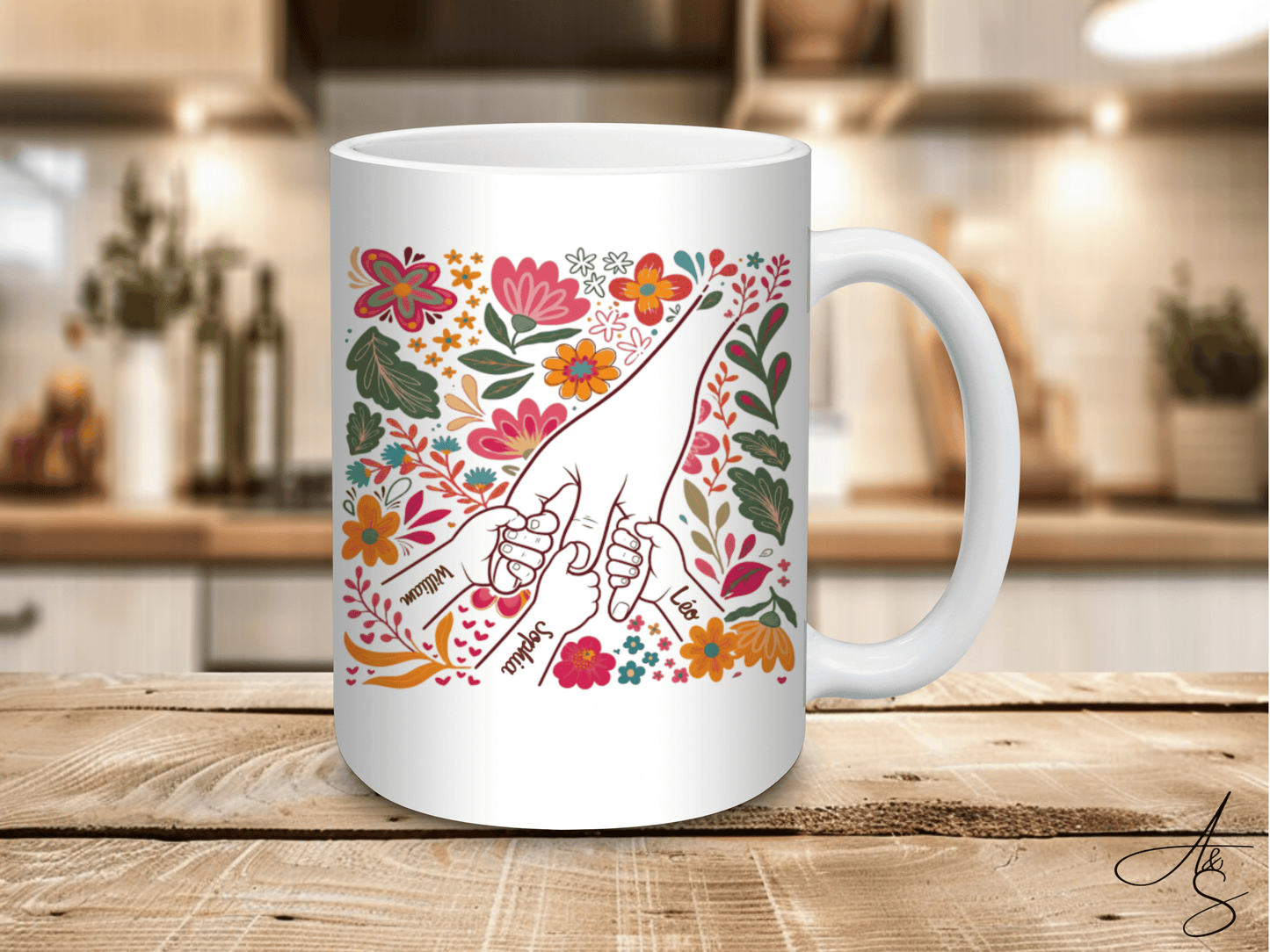 Mains maman & enfants