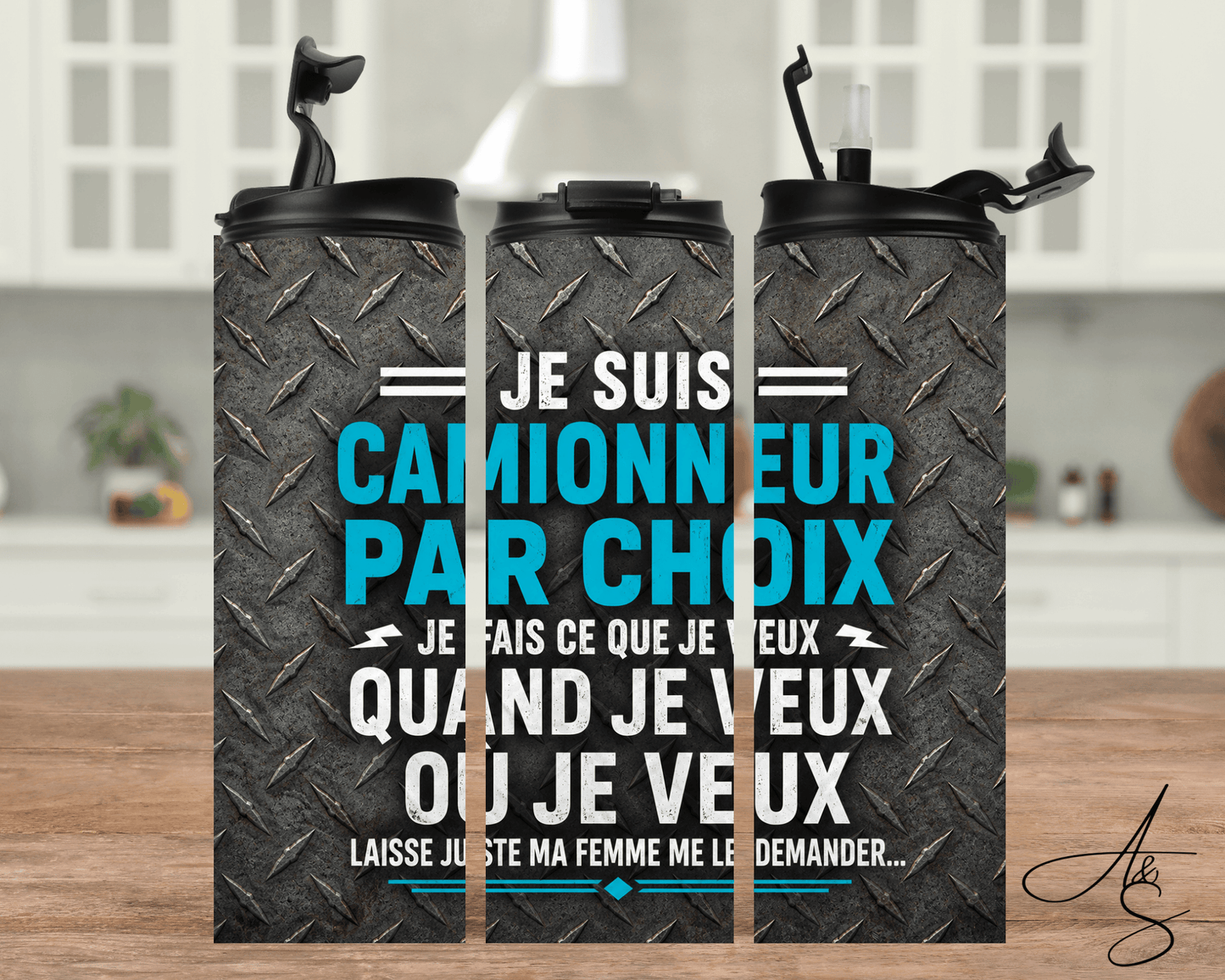 Je suis camionneur par choix je fais ce que je veux quand je veux ou je veux laisse juste ma femme me le demander…