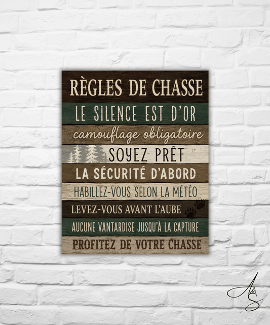 Les règles de chasse