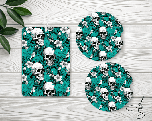 Ensemble crabe & fleurs