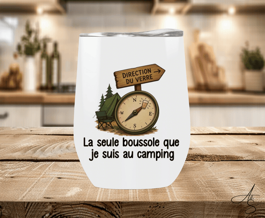La seule boussole que je suis au camping