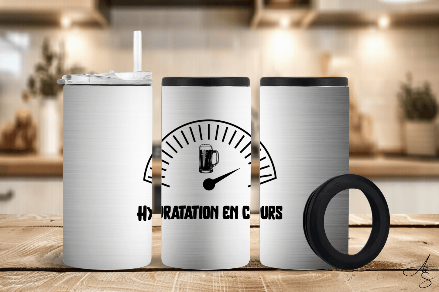 Hydratation en cours