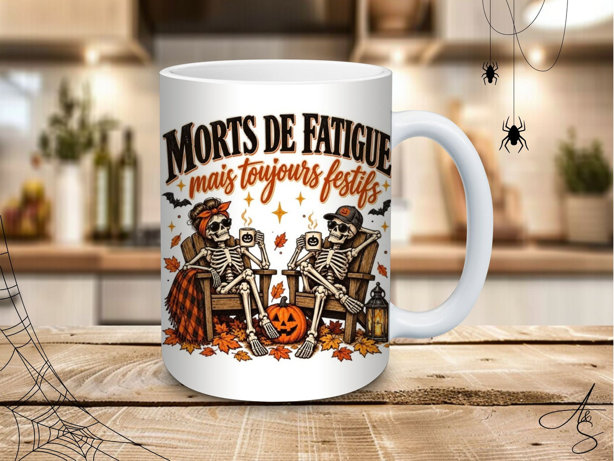 Morts de fatigue mais toujours festifs
