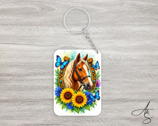 Fer à cheval & cheval