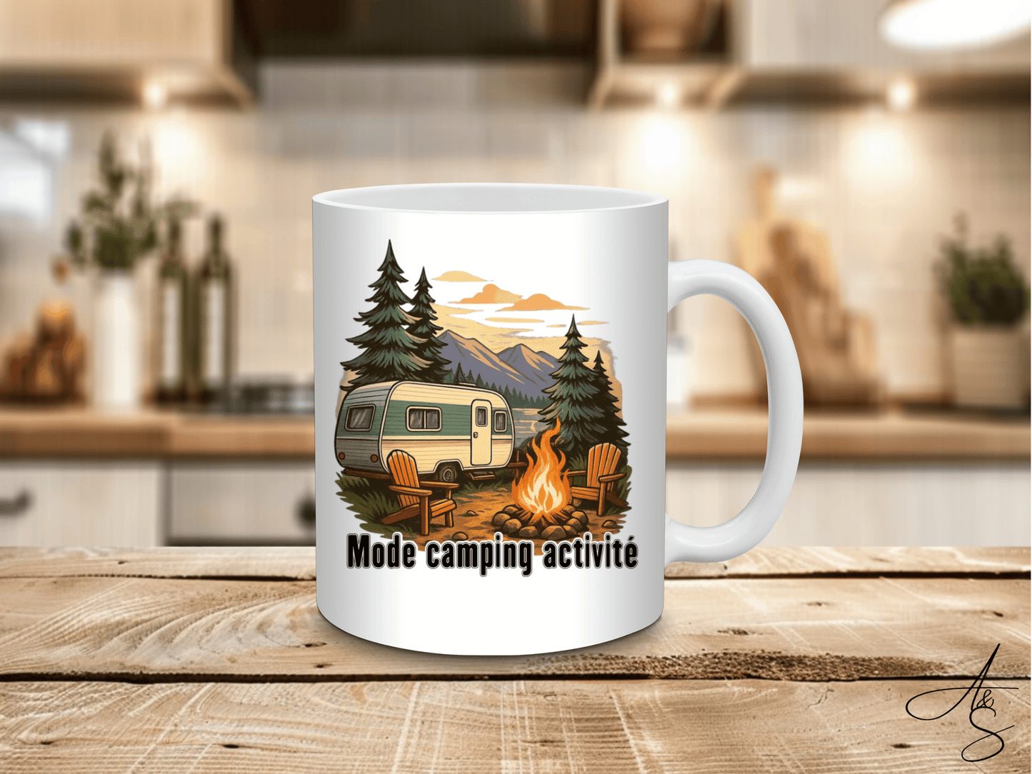 Mode camping activité
