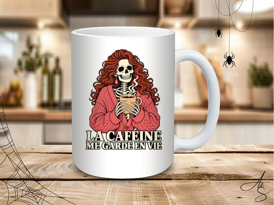 La caféine me garde en vie