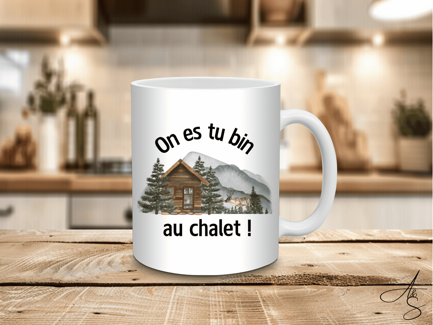 On es tu bin au chalet !