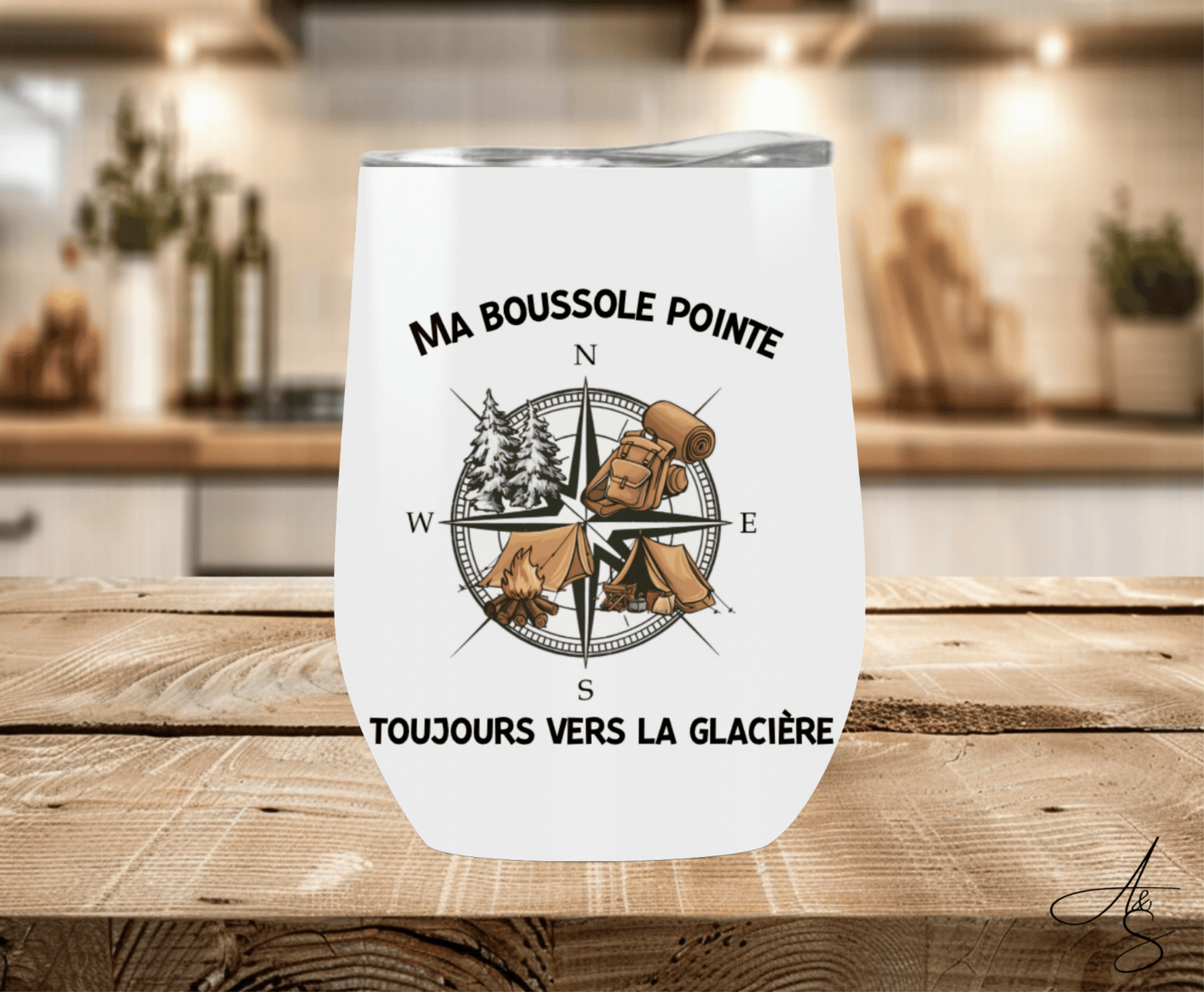 Ma boussole pointe toujours vers la glacière