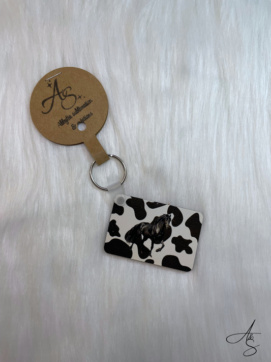 Cheval & peau de vache
