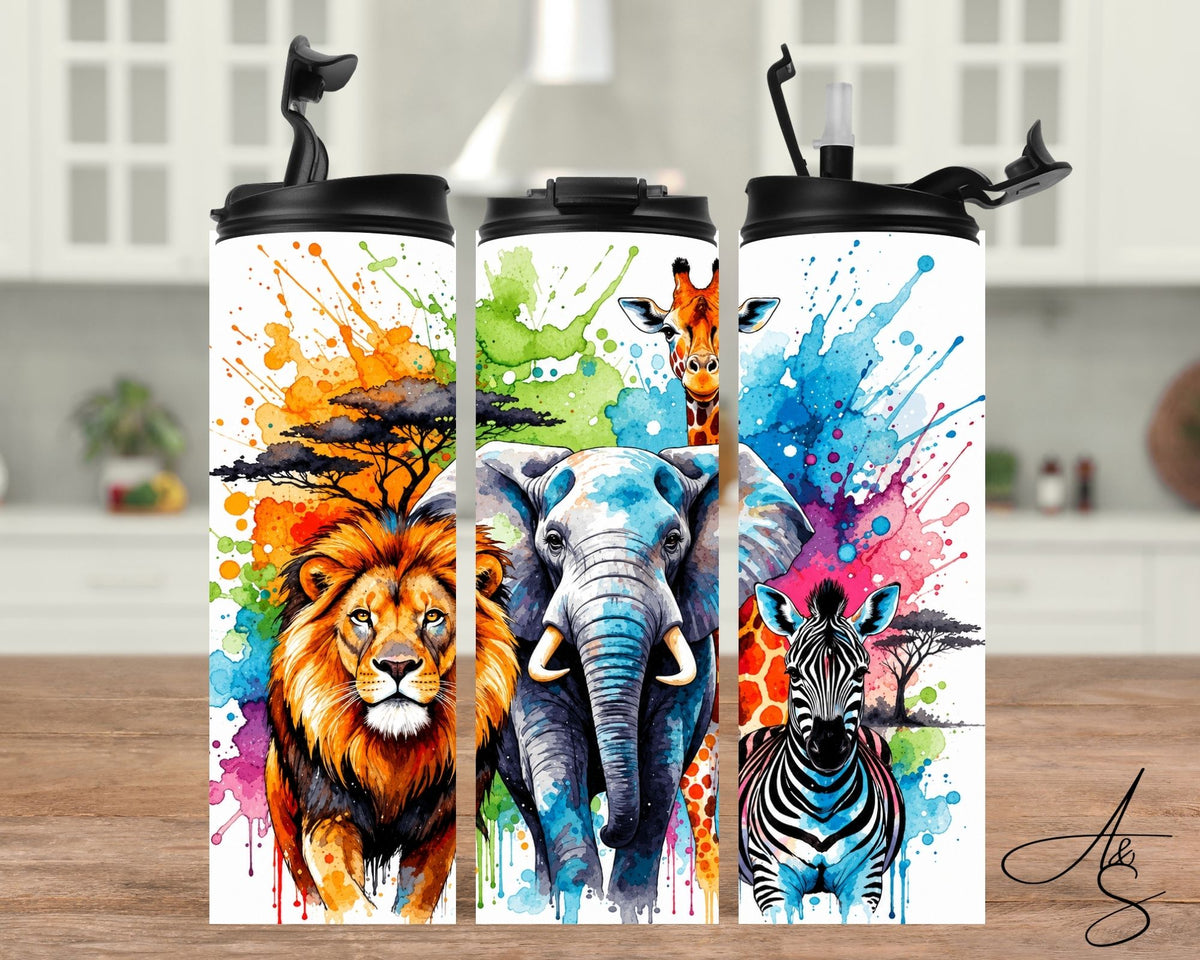 Animaux de la jungle coloré