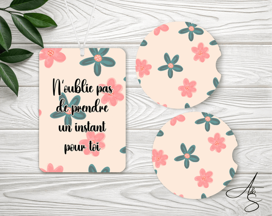 Ensemble n’oublie pas de prendre un instant pour toi