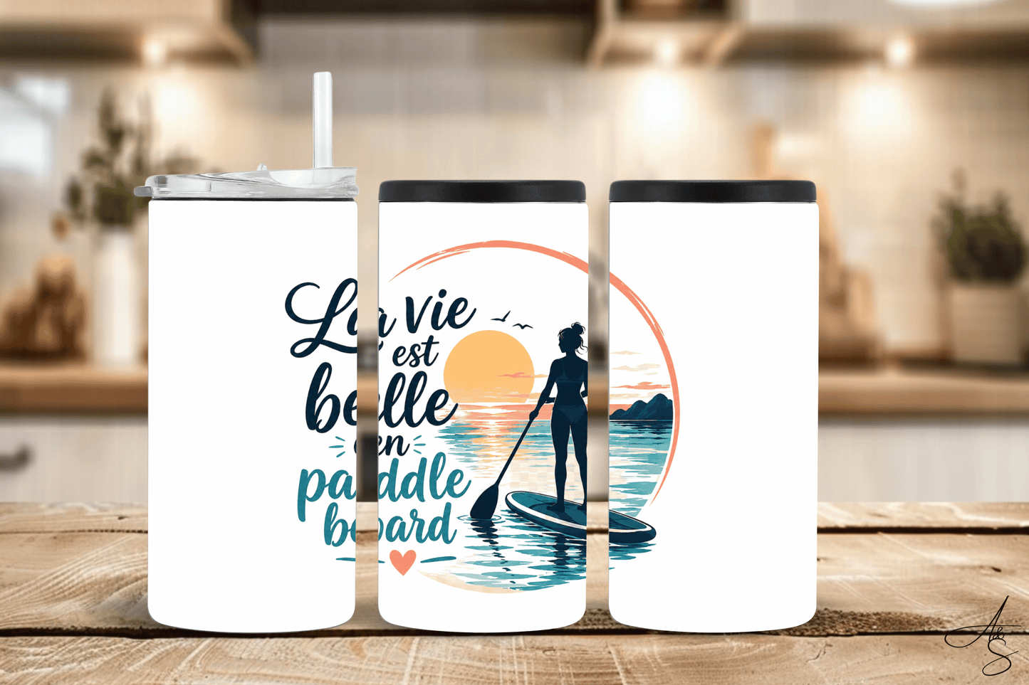 La vie est belle en paddle board