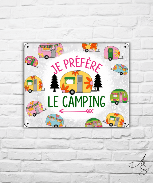 Je préfère le camping