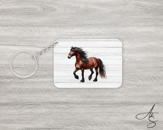 Cheval brun
