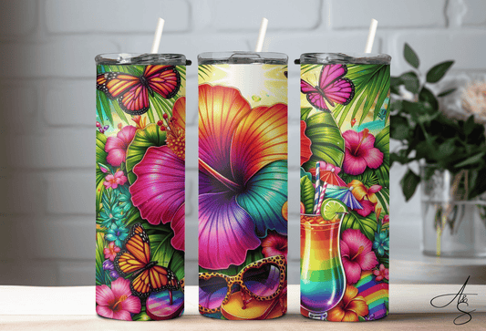Hibiscus & cocktails