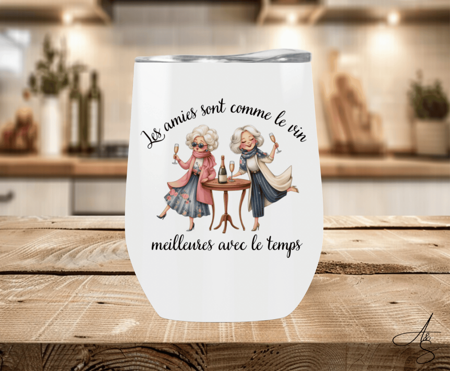 Les amies sont comme le vin, meilleures avec le temps