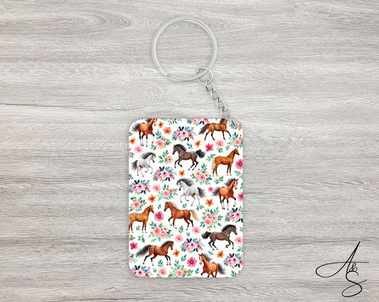 Chevaux & fleurs