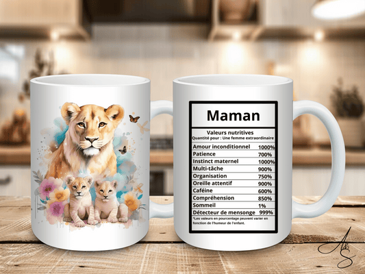 Valeur nutritive maman lionne