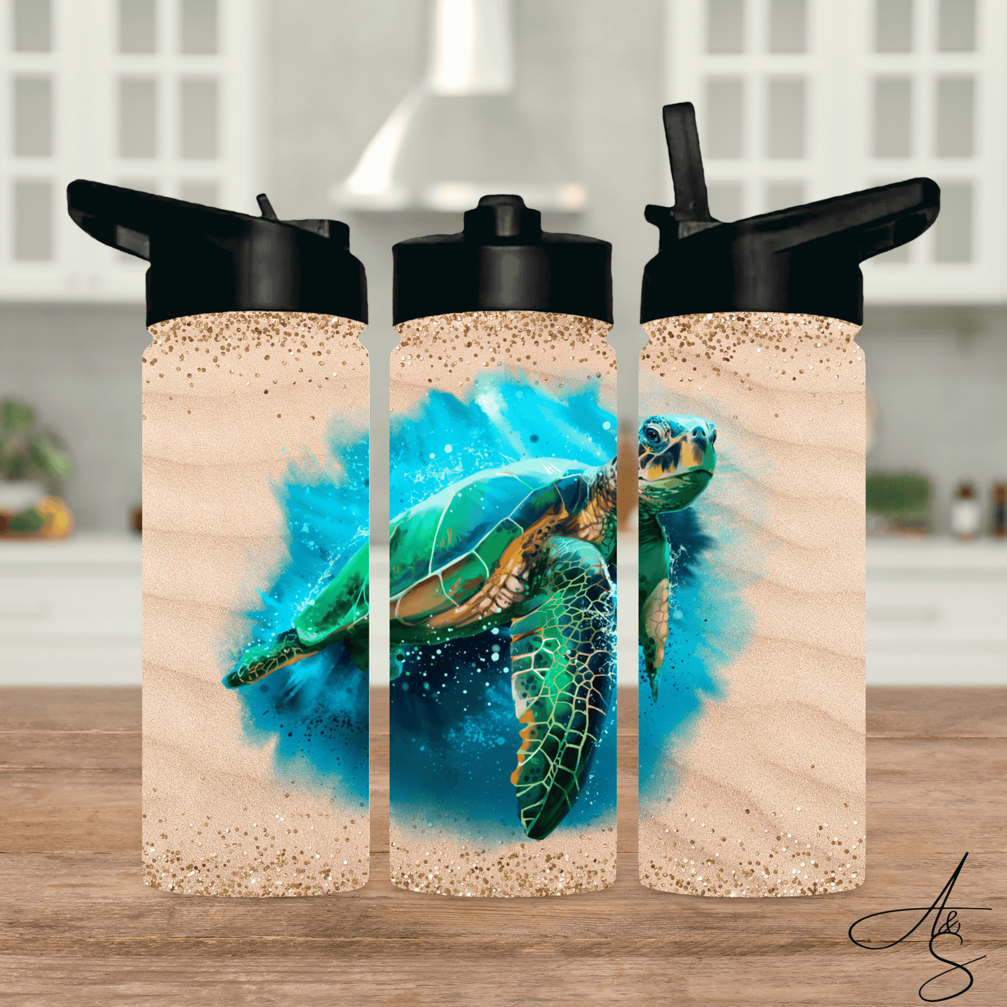 Tortue & sable
