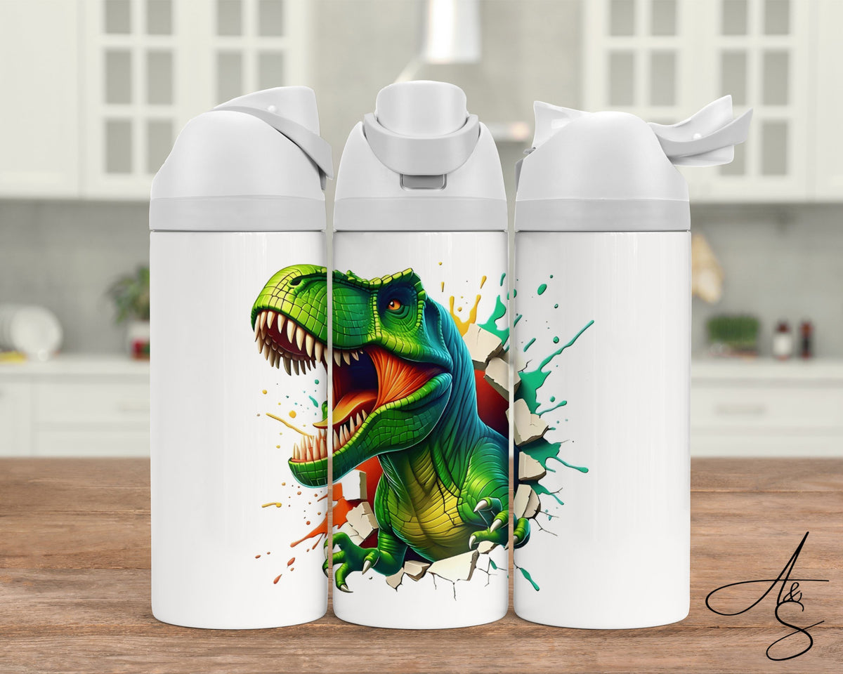 T-Rex 3D coloré